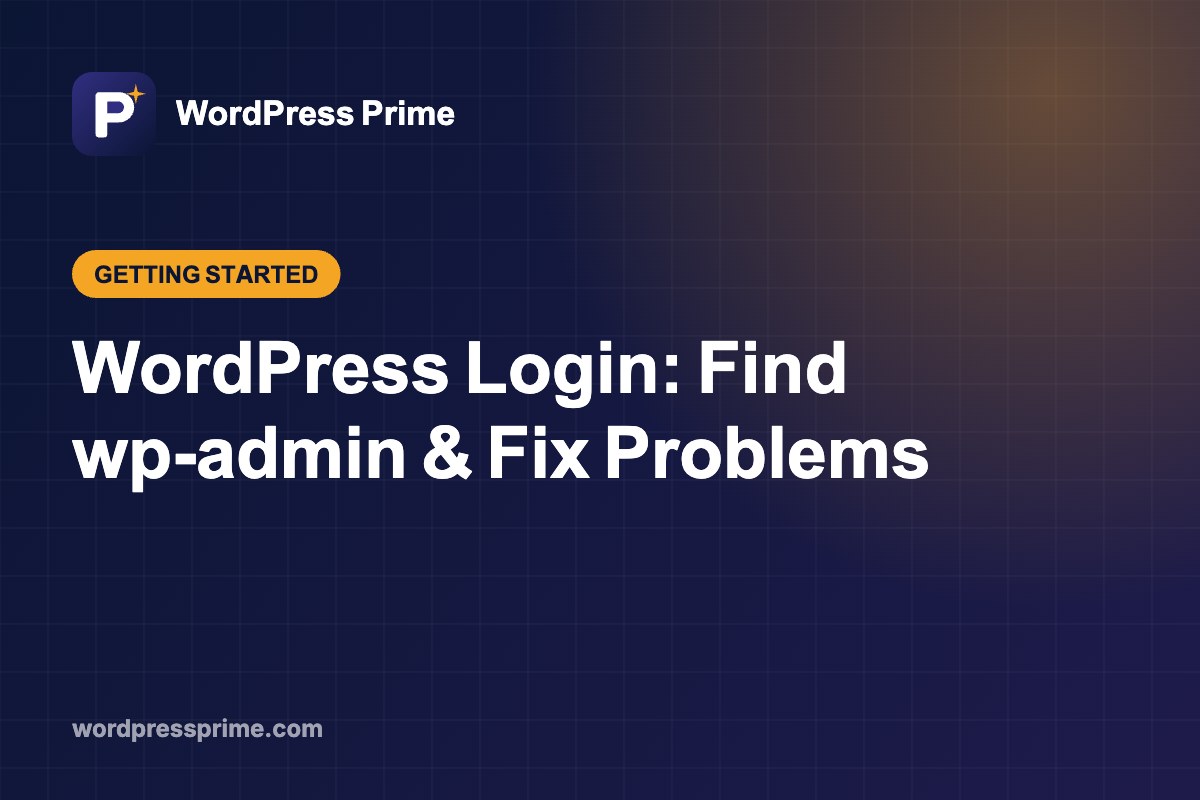 WordPress Login: Find wp-admin & Fix Problems